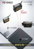 Serie GV Sensori laser digitali CMOS Catalogo