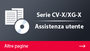 Serie CV-X/XG-X Assistenza utente | Altre pagine