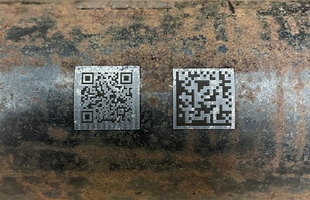 Codice 2D su tubazioni