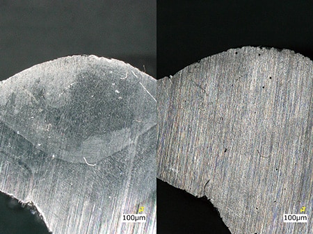 Differenze nell'osservazione della penetrazione