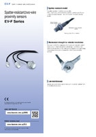 Serie EV-F Sensori di prossimità a due fili resistenti alle proiezioni di materiale Catalogo