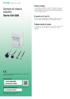 Serie EX-200 Sensori di misura induttivi Catalogo