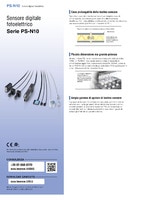 Serie PS-N Sensore digitale fotoelettrico Catalogo