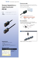Serie PZ-101 Sensori fotoelettrici con amplificatore integrato Catalogo