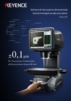 Serie LM Sistema di misurazione dimensionale tramite immagini ad alta precisione Catalogo