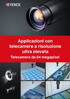 Applicazioni con telecamere a risoluzione ultra elevata Telecamera da 64 megapixel