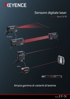 Serie LV-N Sensore digitale laser Catalogo