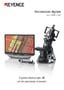 Serie VHX-7000 Microscopio digitale Catalogo