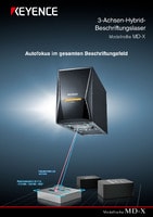 Serie MD-X Marcatore laser ibrido a 3 assi Catalogo
