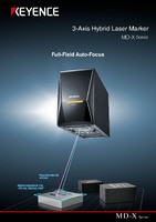 Serie MD-X Marcatore laser ibrido a 3 assi Catalogo