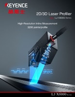Serie LJ-X8000 Profilometro laser 2D/3D Catalogo