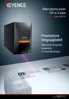Serie MD-U Marcatore laser UV a 3 assi Catalogo