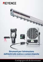 Strumenti per l'eliminazione dell'elettricità statica e camere bianche Catalogo Generale