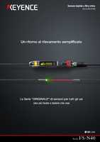 Serie FS-N40 Sensore digitale a fibra ottica Catalogo