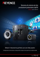 Serie VS-G Sistema di visione ad alte prestazioni potenziato dall’AI Catalogo