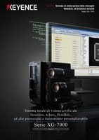Serie XG-7000 Sistema di elaborazione delle immagini flessibile e ad altissima velocità Catalogo