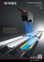 Serie LJ-V7000 Dispositivo di misurazione di profili in linea ad alta velocità Catalogo