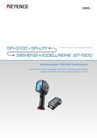 SR-G100/SR-LR1 × SIEMENS S7-1500 Connection Guide of PROFINET communication (German)