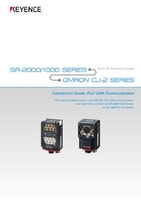 SR-2000/1000 Series × CJ2 series of OMRON PLC LINK communication
