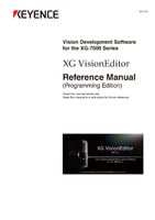 Serie XG-7000 XG VisionEditor Manuale di Riferimento Impostazione