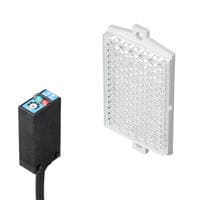 PZ-61LP - Quadrato riflettente-regressivo, tipo con cavo, PNP