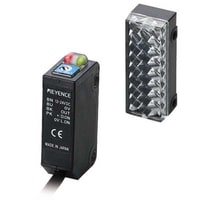 PZ-M63 - Quadrato riflettente-regressivo, tipo connettore M12, NPN