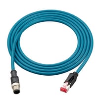 OP-87459 - Cavo Ethernet (M12 4 pin - RJ-45) Compatibile con NFPA79 Cavo diritto 10 m